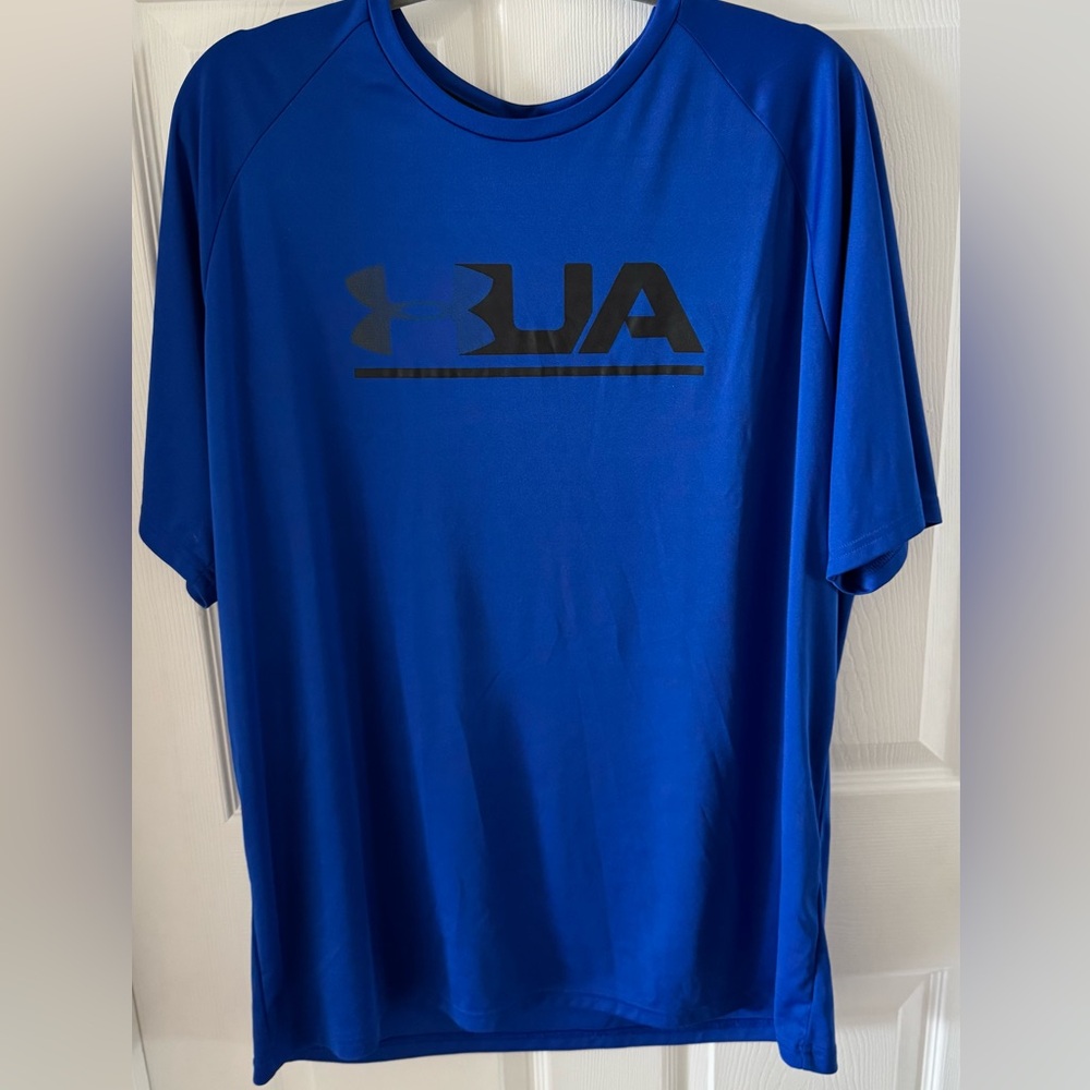 Under Armour Men's Short Sleeve Tee in Royal Blue